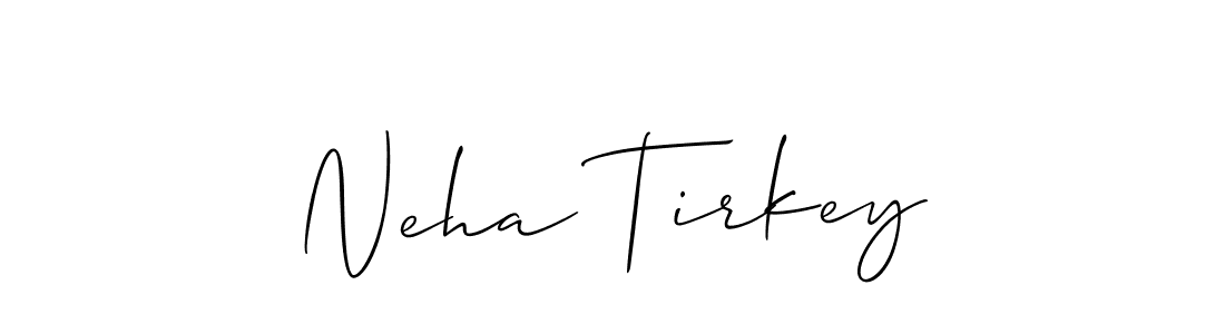 Best and Professional Signature Style for Neha Tirkey. Allison_Script Best Signature Style Collection. Neha Tirkey signature style 2 images and pictures png