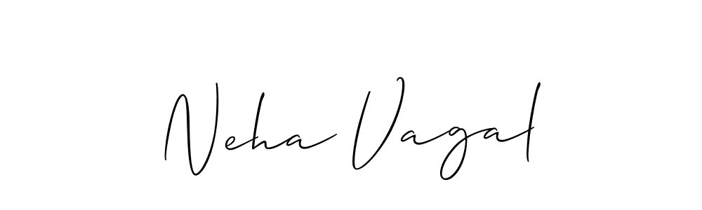 Similarly Allison_Script is the best handwritten signature design. Signature creator online .You can use it as an online autograph creator for name Neha Vagal. Neha Vagal signature style 2 images and pictures png