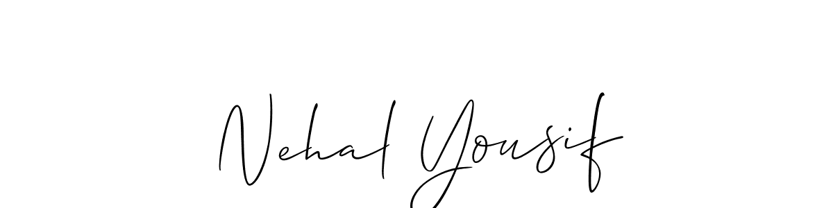 You can use this online signature creator to create a handwritten signature for the name Nehal Yousif. This is the best online autograph maker. Nehal Yousif signature style 2 images and pictures png