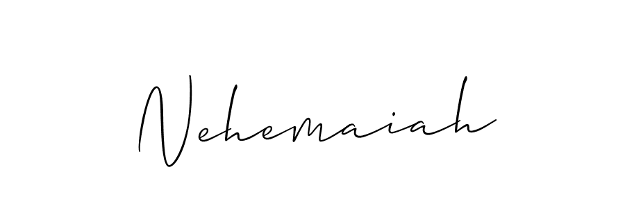 Make a beautiful signature design for name Nehemaiah. Use this online signature maker to create a handwritten signature for free. Nehemaiah signature style 2 images and pictures png