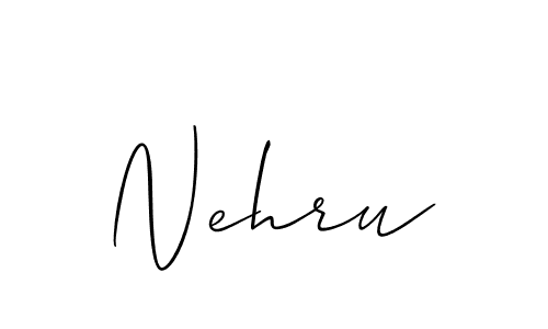 if you are searching for the best signature style for your name Nehru. so please give up your signature search. here we have designed multiple signature styles  using Allison_Script. Nehru signature style 2 images and pictures png