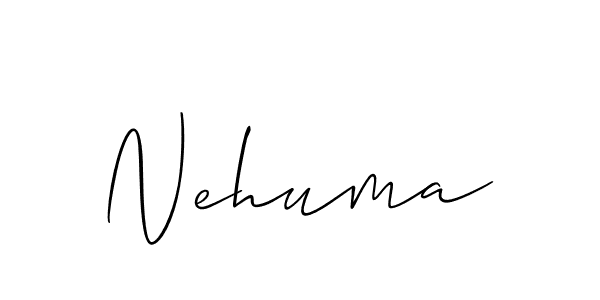 Make a beautiful signature design for name Nehuma. Use this online signature maker to create a handwritten signature for free. Nehuma signature style 2 images and pictures png