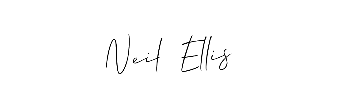 See photos of Neil  Ellis official signature by Spectra . Check more albums & portfolios. Read reviews & check more about Allison_Script font. Neil  Ellis signature style 2 images and pictures png