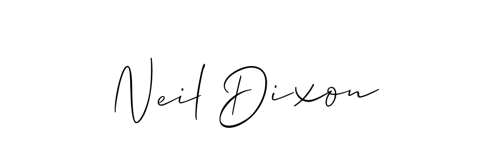 How to Draw Neil Dixon signature style? Allison_Script is a latest design signature styles for name Neil Dixon. Neil Dixon signature style 2 images and pictures png