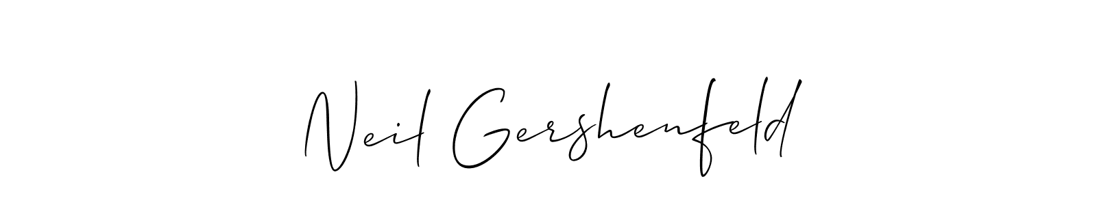 Best and Professional Signature Style for Neil Gershenfeld. Allison_Script Best Signature Style Collection. Neil Gershenfeld signature style 2 images and pictures png