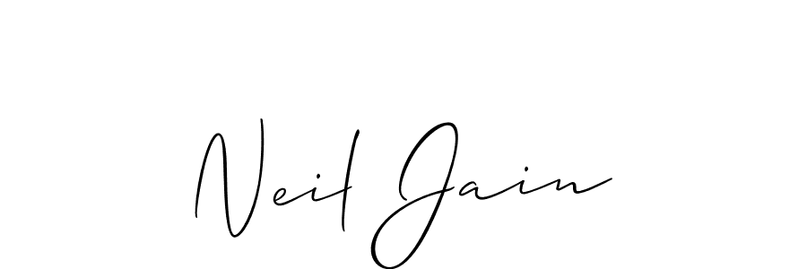 Allison_Script is a professional signature style that is perfect for those who want to add a touch of class to their signature. It is also a great choice for those who want to make their signature more unique. Get Neil Jain name to fancy signature for free. Neil Jain signature style 2 images and pictures png