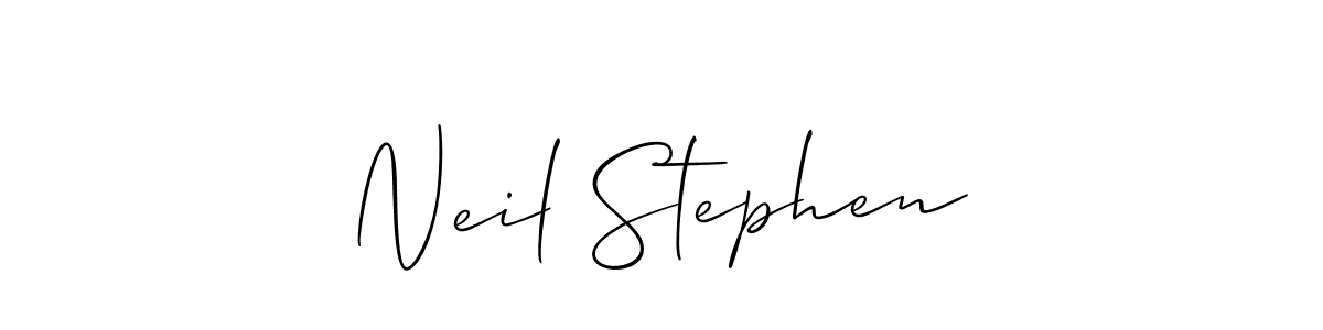 How to Draw Neil Stephen signature style? Allison_Script is a latest design signature styles for name Neil Stephen. Neil Stephen signature style 2 images and pictures png
