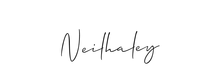 Make a beautiful signature design for name Neilhaley. Use this online signature maker to create a handwritten signature for free. Neilhaley signature style 2 images and pictures png