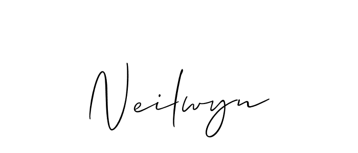 Also we have Neilwyn name is the best signature style. Create professional handwritten signature collection using Allison_Script autograph style. Neilwyn signature style 2 images and pictures png