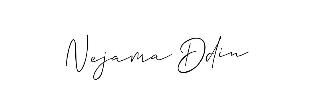 Make a beautiful signature design for name Nejama Ddin. Use this online signature maker to create a handwritten signature for free. Nejama Ddin signature style 2 images and pictures png