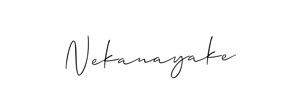 Once you've used our free online signature maker to create your best signature Allison_Script style, it's time to enjoy all of the benefits that Nekanayake name signing documents. Nekanayake signature style 2 images and pictures png