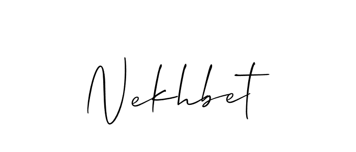 Nekhbet stylish signature style. Best Handwritten Sign (Allison_Script) for my name. Handwritten Signature Collection Ideas for my name Nekhbet. Nekhbet signature style 2 images and pictures png