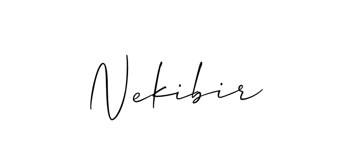 if you are searching for the best signature style for your name Nekibir. so please give up your signature search. here we have designed multiple signature styles  using Allison_Script. Nekibir signature style 2 images and pictures png