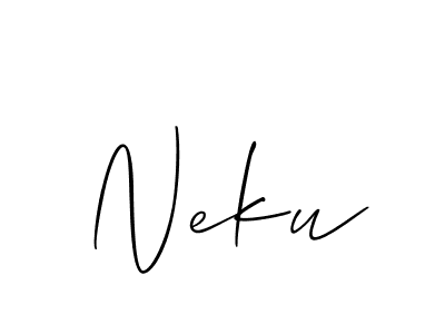Once you've used our free online signature maker to create your best signature Allison_Script style, it's time to enjoy all of the benefits that Neku name signing documents. Neku signature style 2 images and pictures png
