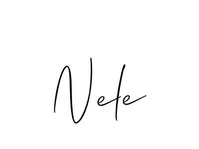 Here are the top 10 professional signature styles for the name Nele. These are the best autograph styles you can use for your name. Nele signature style 2 images and pictures png