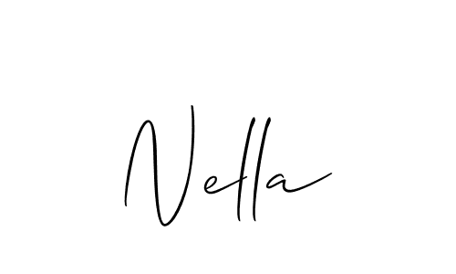 Check out images of Autograph of Nella name. Actor Nella Signature Style. Allison_Script is a professional sign style online. Nella signature style 2 images and pictures png