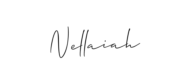 Once you've used our free online signature maker to create your best signature Allison_Script style, it's time to enjoy all of the benefits that Nellaiah name signing documents. Nellaiah signature style 2 images and pictures png