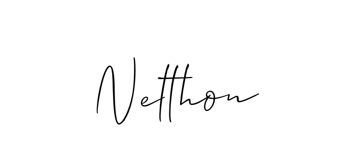 Also we have Nelthon name is the best signature style. Create professional handwritten signature collection using Allison_Script autograph style. Nelthon signature style 2 images and pictures png