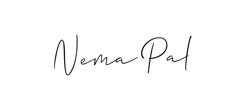 Here are the top 10 professional signature styles for the name Nema Pal. These are the best autograph styles you can use for your name. Nema Pal signature style 2 images and pictures png