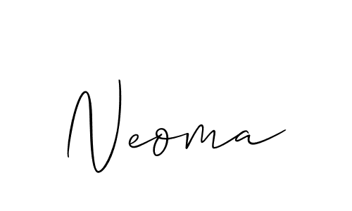Also we have Neoma name is the best signature style. Create professional handwritten signature collection using Allison_Script autograph style. Neoma signature style 2 images and pictures png