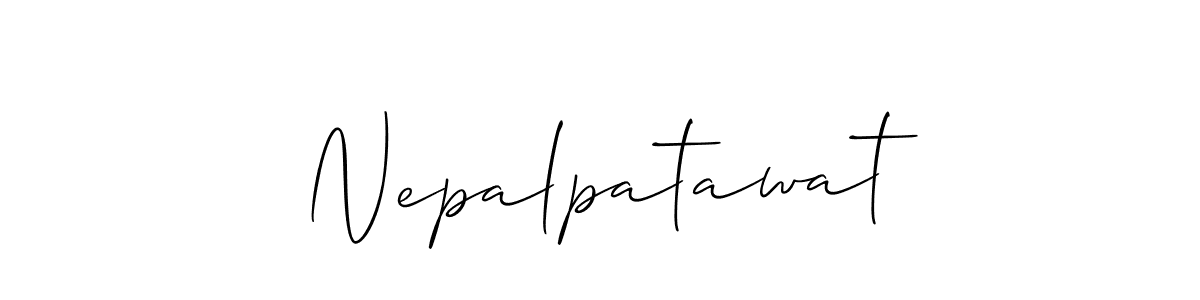 You can use this online signature creator to create a handwritten signature for the name Nepalpatawat. This is the best online autograph maker. Nepalpatawat signature style 2 images and pictures png