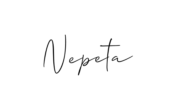 Similarly Allison_Script is the best handwritten signature design. Signature creator online .You can use it as an online autograph creator for name Nepeta. Nepeta signature style 2 images and pictures png