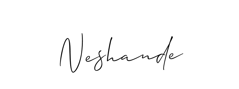 Here are the top 10 professional signature styles for the name Neshande. These are the best autograph styles you can use for your name. Neshande signature style 2 images and pictures png