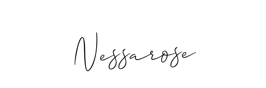 Here are the top 10 professional signature styles for the name Nessarose. These are the best autograph styles you can use for your name. Nessarose signature style 2 images and pictures png
