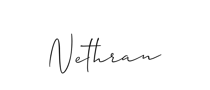 Make a beautiful signature design for name Nethran. Use this online signature maker to create a handwritten signature for free. Nethran signature style 2 images and pictures png