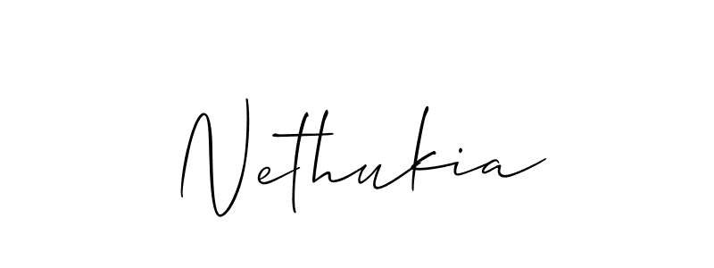 if you are searching for the best signature style for your name Nethukia. so please give up your signature search. here we have designed multiple signature styles  using Allison_Script. Nethukia signature style 2 images and pictures png