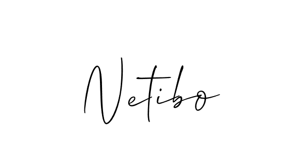 Best and Professional Signature Style for Netibo. Allison_Script Best Signature Style Collection. Netibo signature style 2 images and pictures png