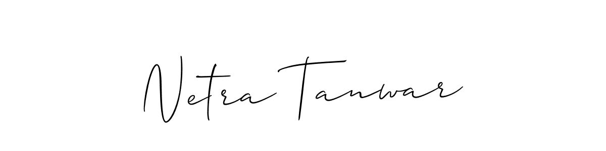 This is the best signature style for the Netra Tanwar name. Also you like these signature font (Allison_Script). Mix name signature. Netra Tanwar signature style 2 images and pictures png