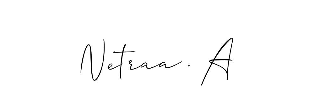 Once you've used our free online signature maker to create your best signature Allison_Script style, it's time to enjoy all of the benefits that Netraa . A name signing documents. Netraa . A signature style 2 images and pictures png