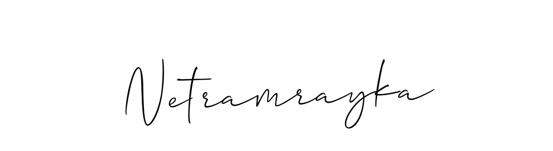 You can use this online signature creator to create a handwritten signature for the name Netramrayka. This is the best online autograph maker. Netramrayka signature style 2 images and pictures png