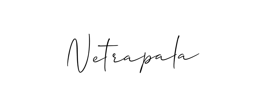 Once you've used our free online signature maker to create your best signature Allison_Script style, it's time to enjoy all of the benefits that Netrapala name signing documents. Netrapala signature style 2 images and pictures png
