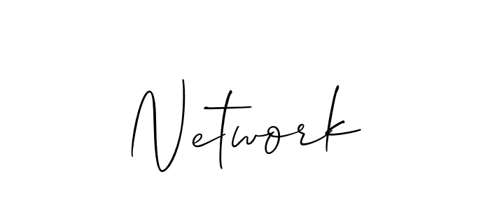 How to make Network name signature. Use Allison_Script style for creating short signs online. This is the latest handwritten sign. Network signature style 2 images and pictures png