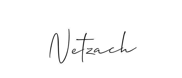 It looks lik you need a new signature style for name Netzach. Design unique handwritten (Allison_Script) signature with our free signature maker in just a few clicks. Netzach signature style 2 images and pictures png