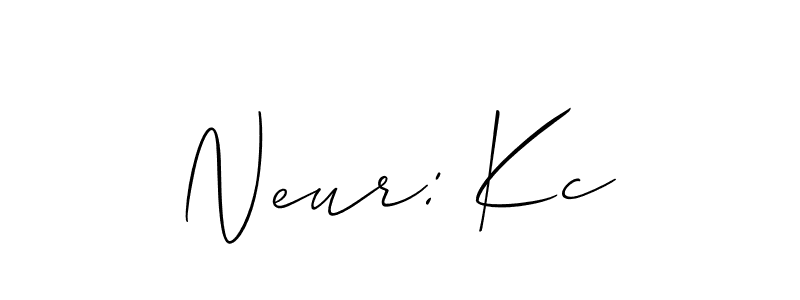 You can use this online signature creator to create a handwritten signature for the name Neur: Kc. This is the best online autograph maker. Neur: Kc signature style 2 images and pictures png