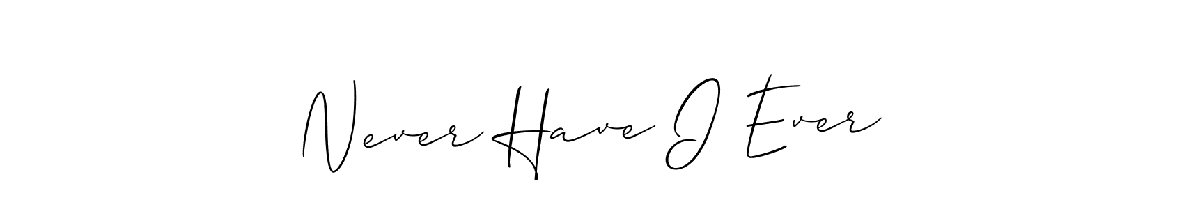 You can use this online signature creator to create a handwritten signature for the name Never Have I Ever. This is the best online autograph maker. Never Have I Ever signature style 2 images and pictures png