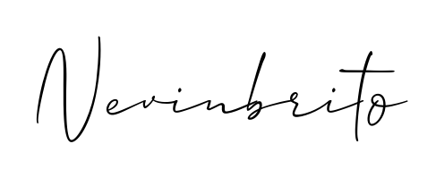 A sleek calligraphic signature for name Nevinbrito utilizing Allison_Script styling. Great for adding personal signatures to photos and art. Nevinbrito signature style 2 images and pictures png