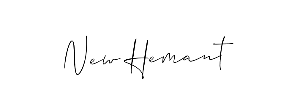 Make a short New Hemant signature style. Manage your documents anywhere anytime using Allison_Script. Create and add eSignatures, submit forms, share and send files easily. New Hemant signature style 2 images and pictures png