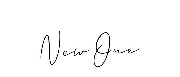 It looks lik you need a new signature style for name New One. Design unique handwritten (Allison_Script) signature with our free signature maker in just a few clicks. New One signature style 2 images and pictures png