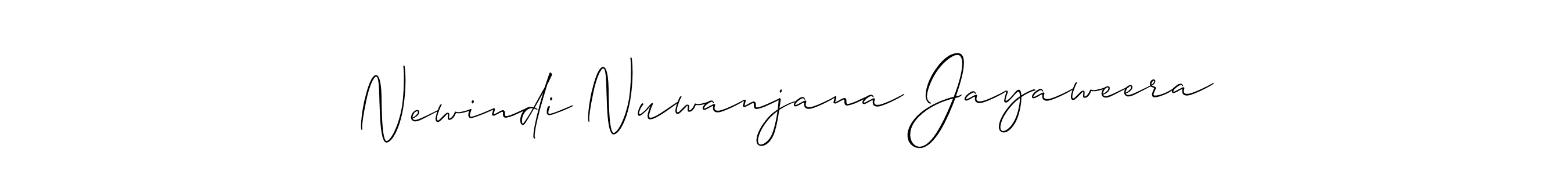 Make a beautiful signature design for name Newindi Nuwanjana Jayaweera. Use this online signature maker to create a handwritten signature for free. Newindi Nuwanjana Jayaweera signature style 2 images and pictures png