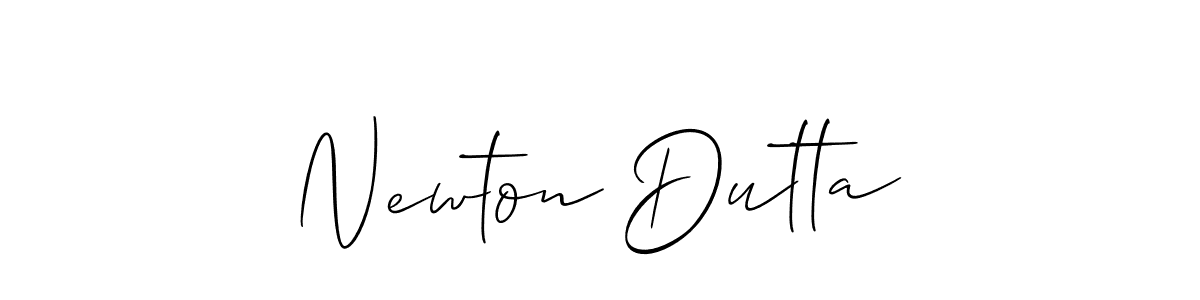 Once you've used our free online signature maker to create your best signature Allison_Script style, it's time to enjoy all of the benefits that Newton Dutta name signing documents. Newton Dutta signature style 2 images and pictures png