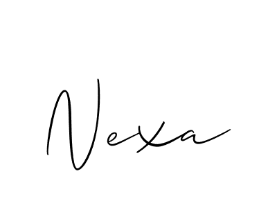 Check out images of Autograph of Nexa name. Actor Nexa Signature Style. Allison_Script is a professional sign style online. Nexa signature style 2 images and pictures png