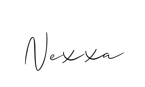 You can use this online signature creator to create a handwritten signature for the name Nexxa. This is the best online autograph maker. Nexxa signature style 2 images and pictures png