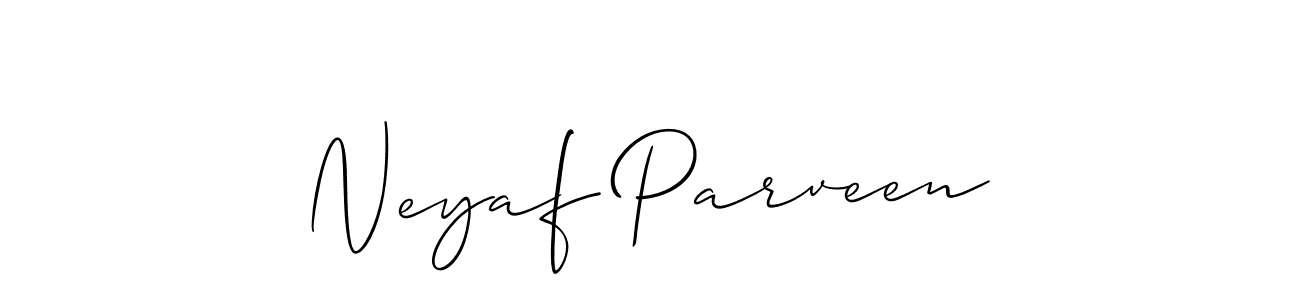 Best and Professional Signature Style for Neyaf Parveen. Allison_Script Best Signature Style Collection. Neyaf Parveen signature style 2 images and pictures png