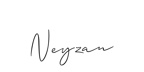 How to Draw Neyzan signature style? Allison_Script is a latest design signature styles for name Neyzan. Neyzan signature style 2 images and pictures png
