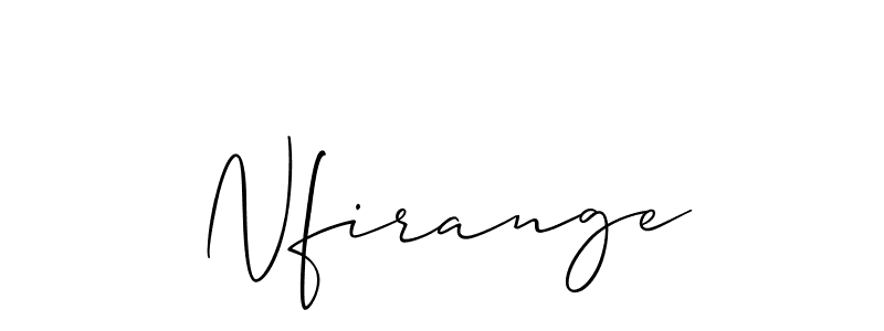 Also You can easily find your signature by using the search form. We will create Nfirange name handwritten signature images for you free of cost using Allison_Script sign style. Nfirange signature style 2 images and pictures png