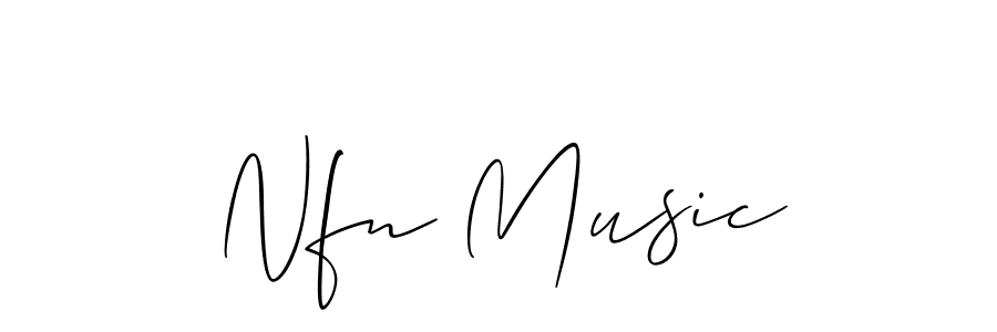 Also You can easily find your signature by using the search form. We will create Nfn Music name handwritten signature images for you free of cost using Allison_Script sign style. Nfn Music signature style 2 images and pictures png